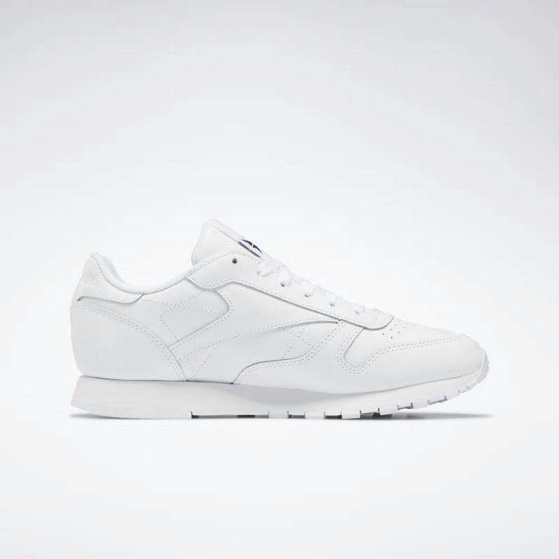 Reebok Classic Leather Tenisky Damske - Biele/Nachový PB4857HT